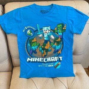 Minecraft Kid’s T shirt. Sz LG 10-12